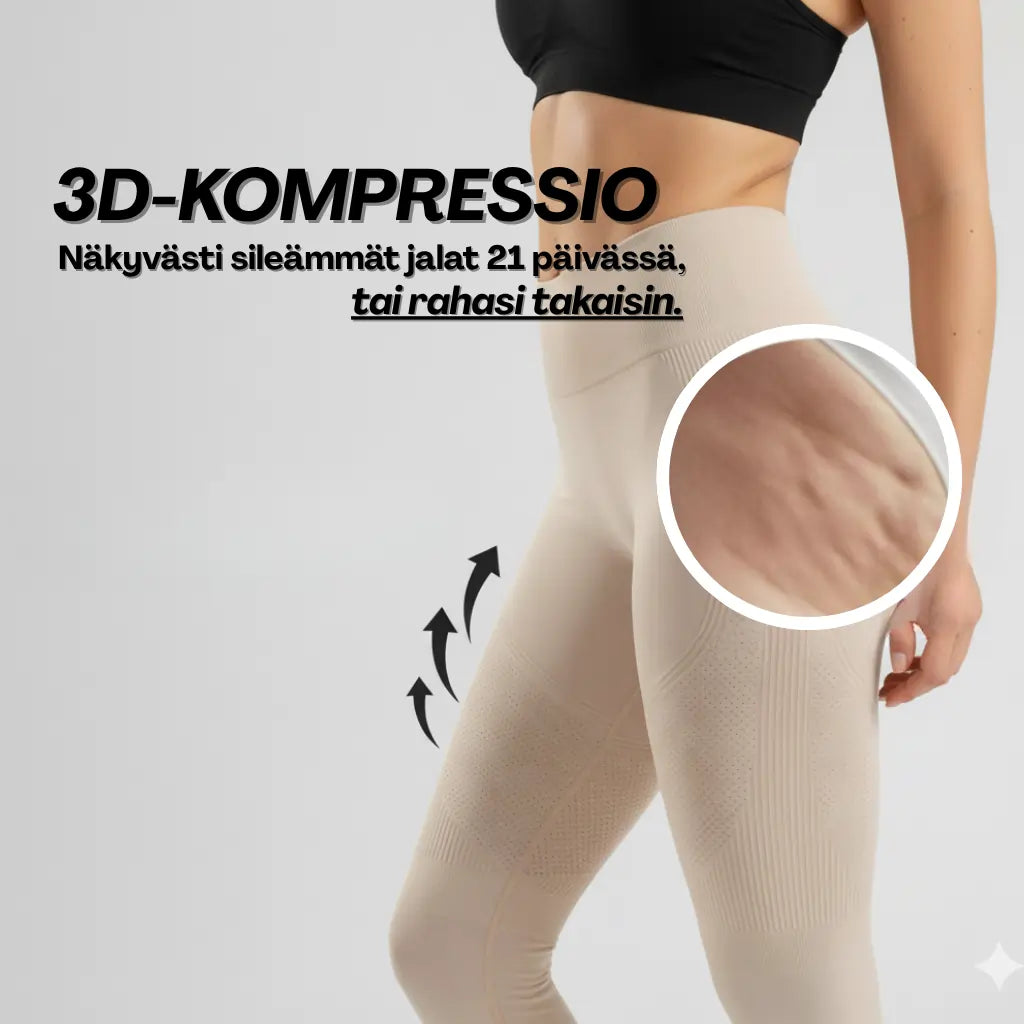 Cellumove 3D Leggingit – Muotoile Vartalosi Vaivattomasti