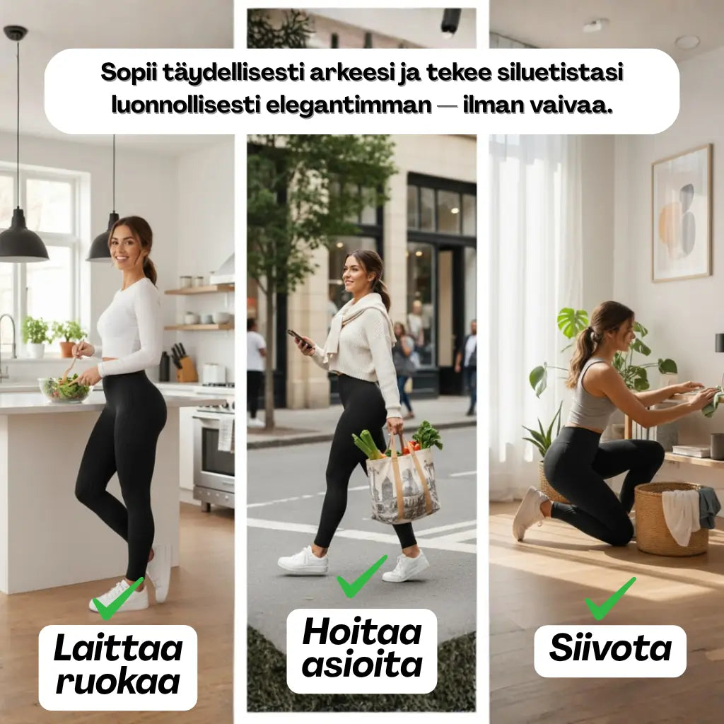 Cellumove 3D Leggingit – Muotoile Vartalosi Vaivattomasti